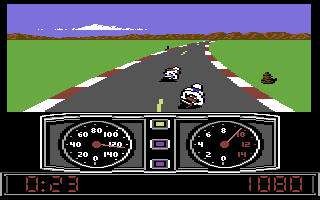 Super Cycle screenshot 4 for Commodore 64